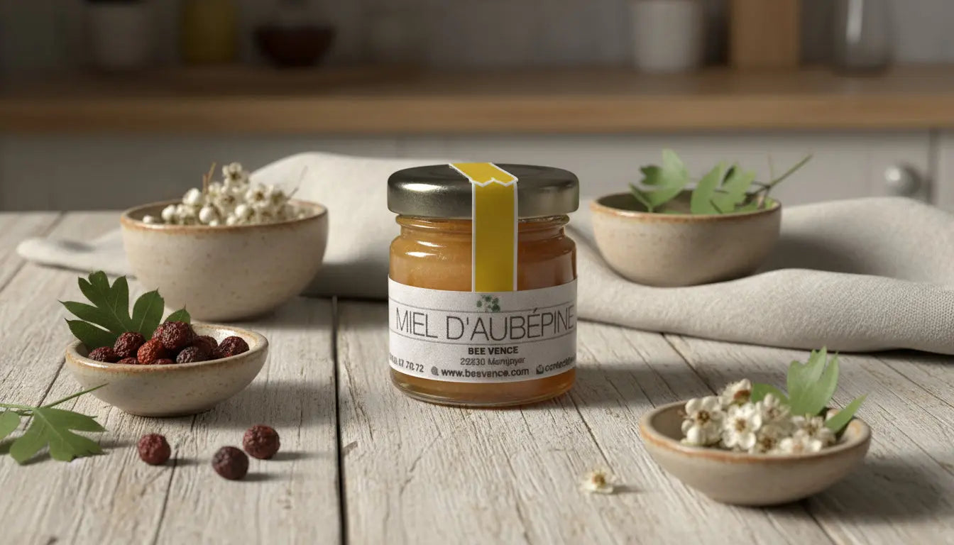 Miel d'Aubépine : Un Nectar Délicat aux Vertus Apaisantes BEE VENCE