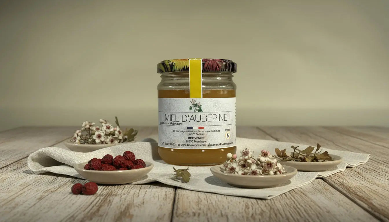 Miel d'Aubépine : Un Nectar Délicat aux Vertus Apaisantes BEE VENCE