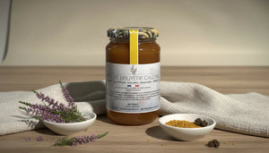 Miel de Bruyère Callune : Un Nectar Corsé aux Arômes de Bruyère Sauvage BEE VENCE