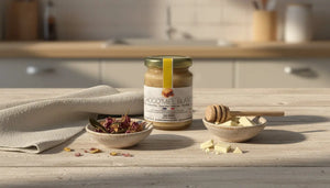 Pâte à Tartiner Choco'Mel BLANC : Un Délice Automnal aux Saveurs Authentiques BEE VENCE