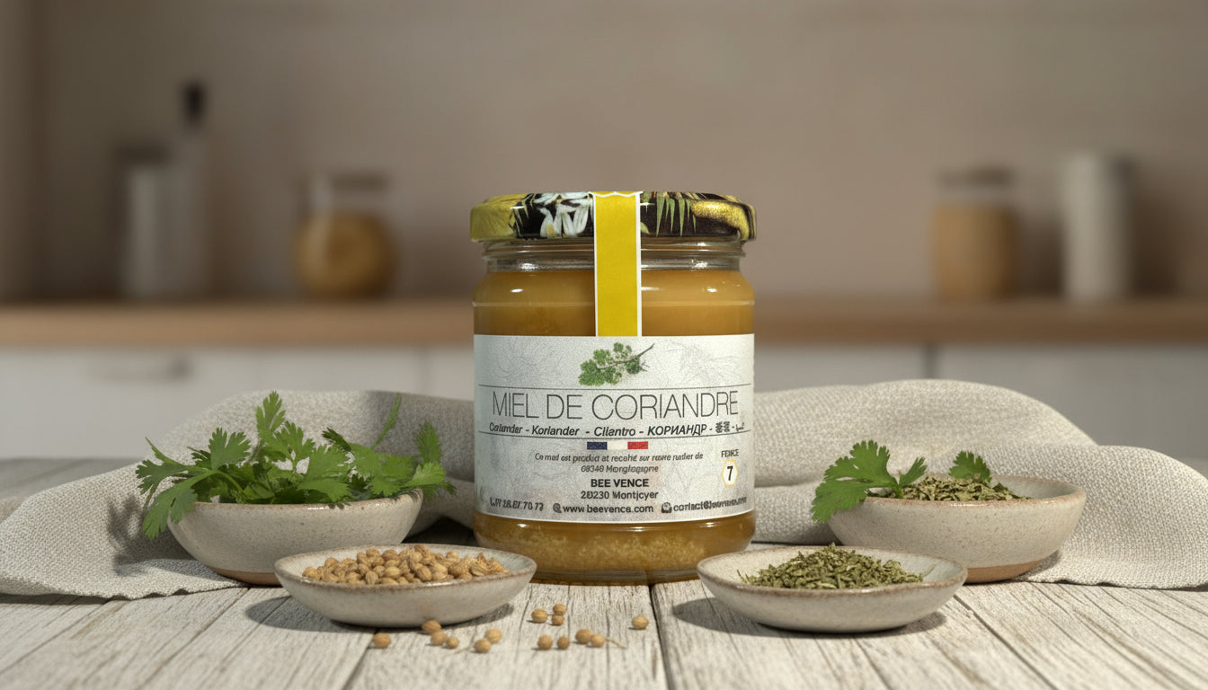 Coriander Honey: An Aromatic Nectar with Spicy Flavors