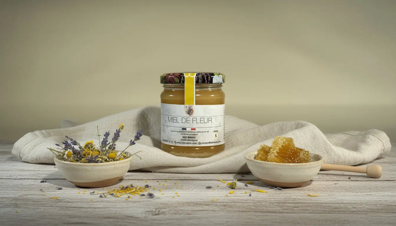 Miel Fleurs : L'Élégance des Saveurs Intemporelles BEE VENCE