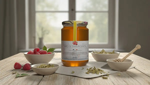 Miel de Framboisier : Un Nectar Délicat aux Douces Saveurs de Fruits Rouges BEE VENCE