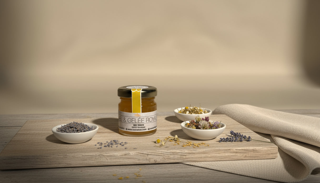 Miel de Lavande à la Gelée Royale : L'Élixir de Vitalité