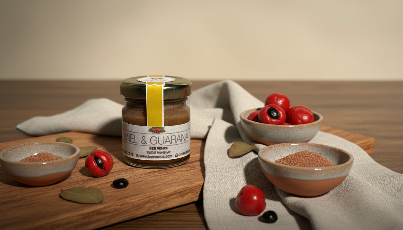 Miel de Lavande et Guarana : L'Éveil Doux