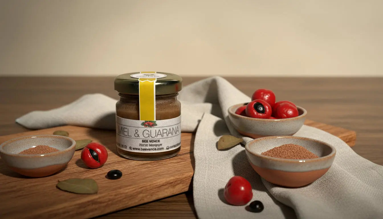 Miel de Lavande et Guarana : L'Éveil Doux BEE VENCE