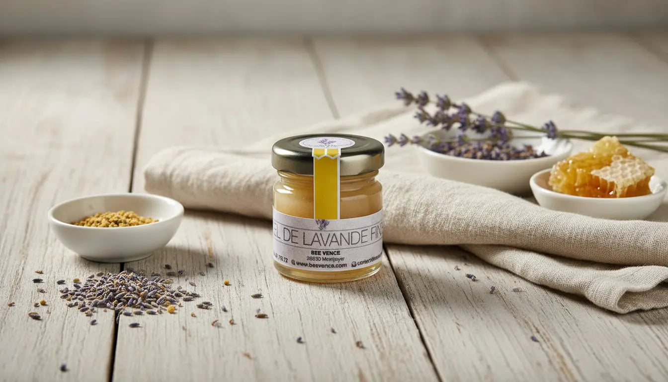 Miel de Lavande Fine 'Diva' : La Quintessence de la Finesse BEE VENCE
