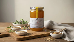 Miel de Luzerne : Un Nectar Doux et Lumineux aux Saveurs Champêtres BEE VENCE