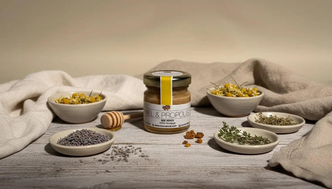 Miel de Lavande à la Propolis : Le Bouclier Doux BEE VENCE