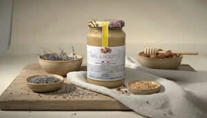 Miel de Lavande et Noisettes : Le Croquant Apaisant BEE VENCE
