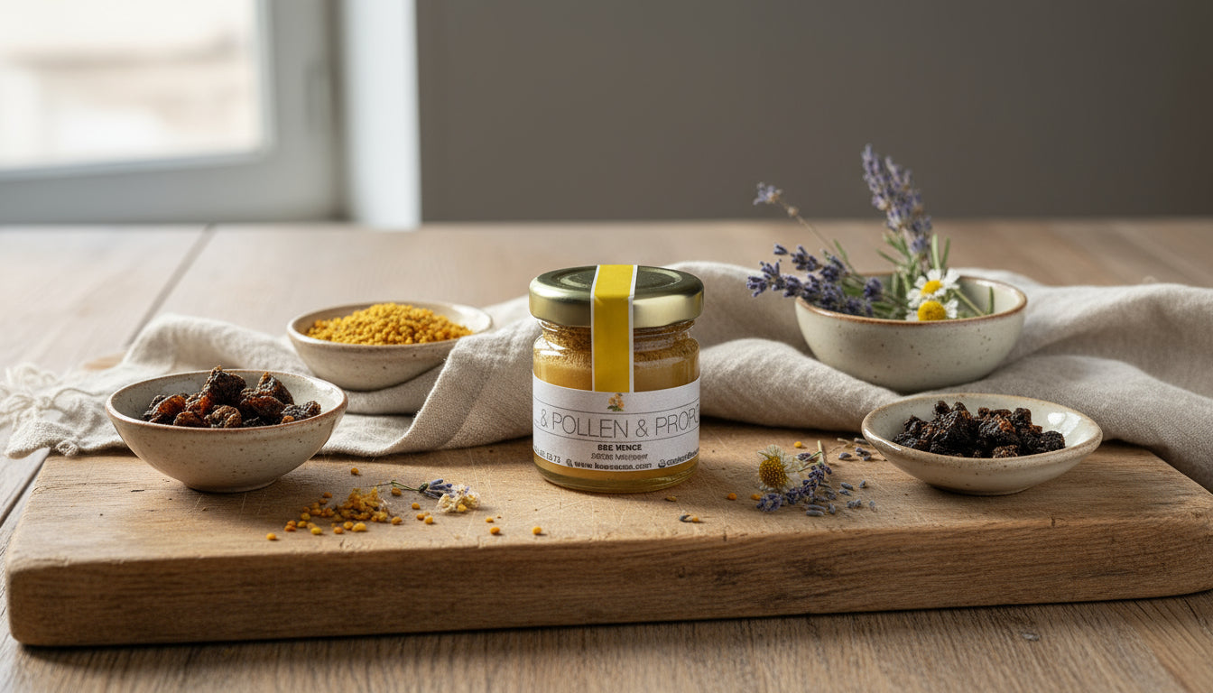 Miel de Lavande, Propolis et Pollen : Le Trio Immuno-Vitalité