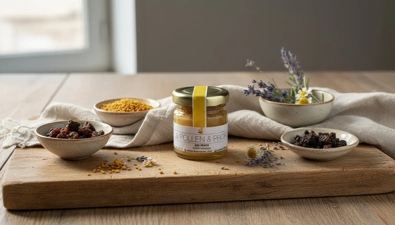 Miel de Lavande, Propolis et Pollen : Le Trio Immuno-Vitalité BEE VENCE