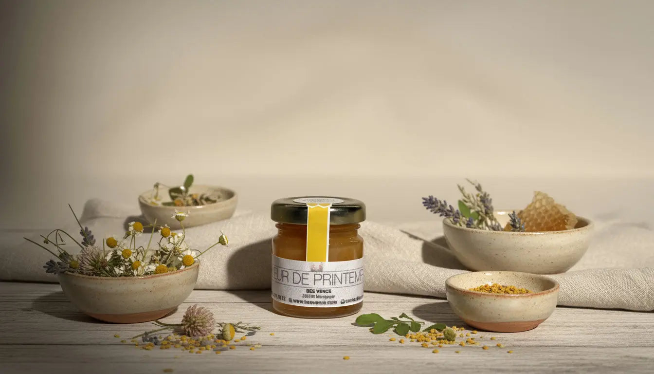 Miel Fleur de Printemps Sauvage : Un Nectar Sauvage et Authentique BEE VENCE