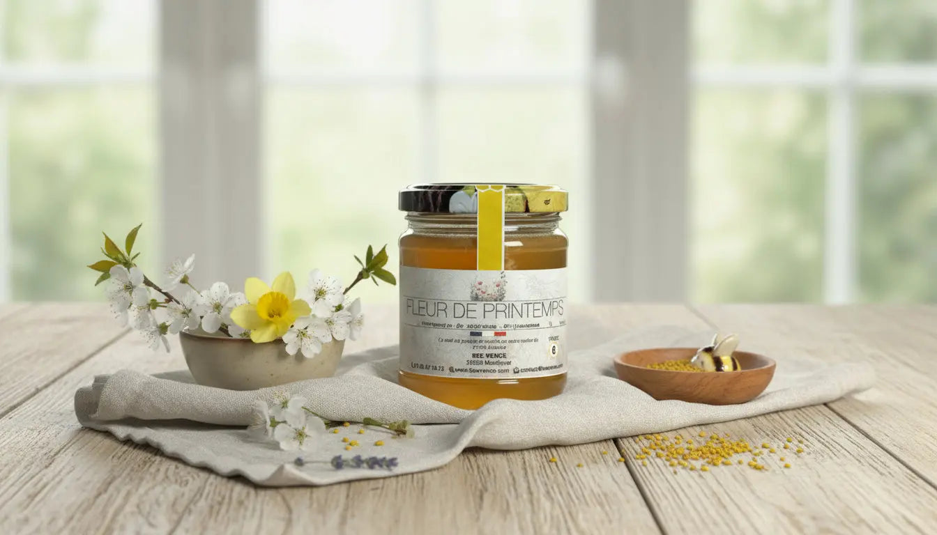 Miel Fleur de Printemps Sauvage : Un Nectar Sauvage et Authentique BEE VENCE