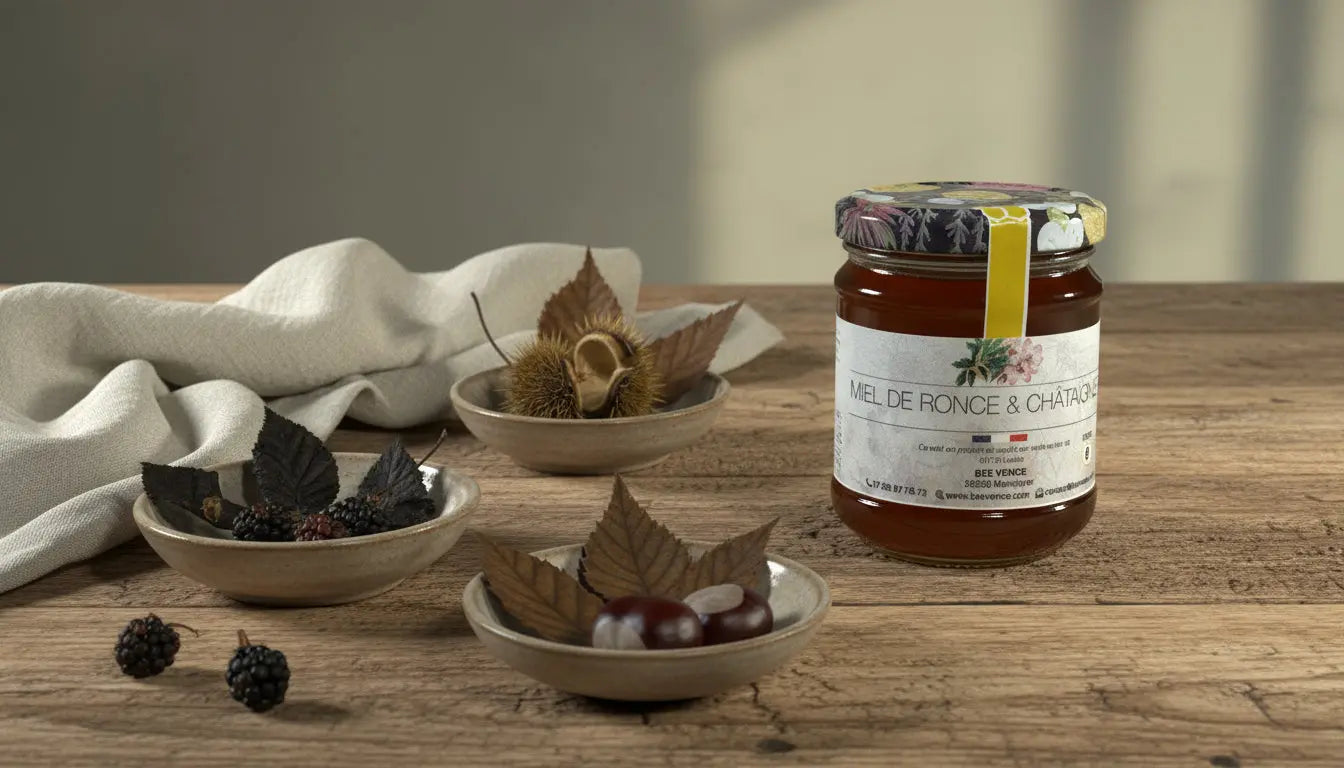 Le Miel de Ronce & Châtaignier : Un Caractère Authentique BEE VENCE