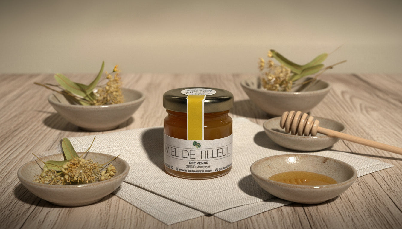 Miel de Tilleul : Un Nectar Apaisant au Parfum Délicat