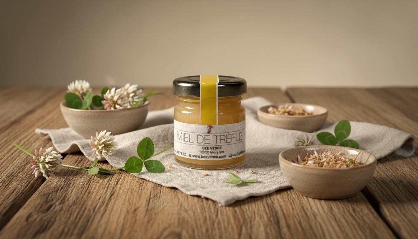 Clover Honey: A Sweet and Floral Nectar from Flowering Meadows