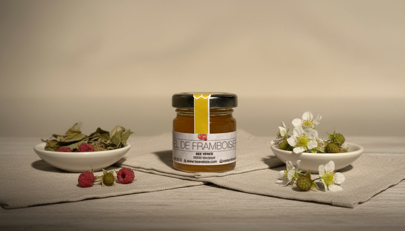 Miel de Framboisier : Un Nectar Délicat aux Douces Saveurs de Fruits Rouges