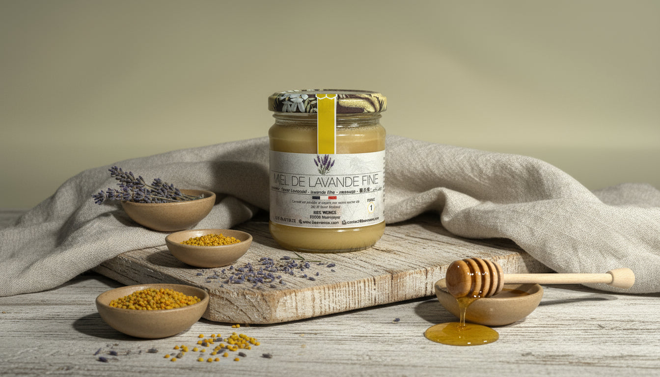 Miel de Lavande Fine : Un Nectar Rare au Parfum Authentique de Provence