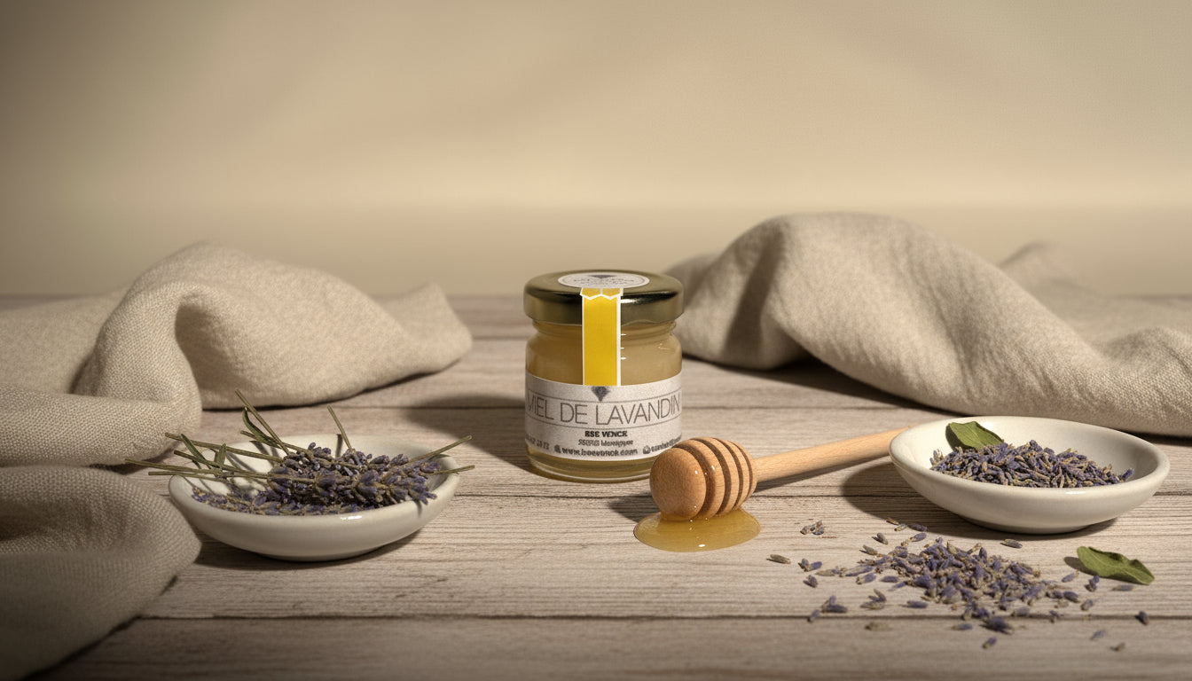 Miel de Lavandin : Un Nectar Provençal au Parfum Intense