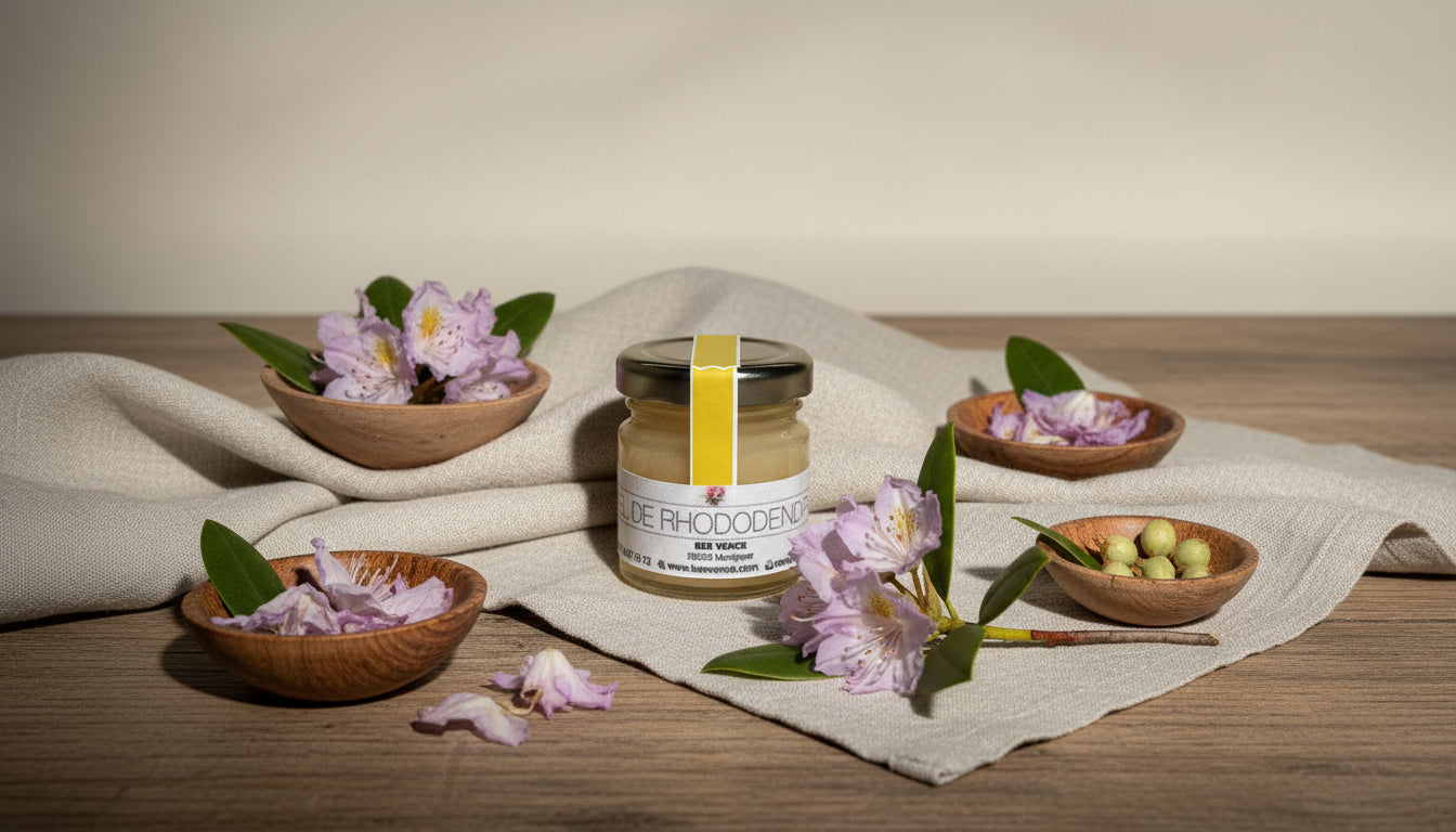 Miel de Rhododendron : Un Nectar Montagnard aux Douces Saveurs Florales et Fruitées