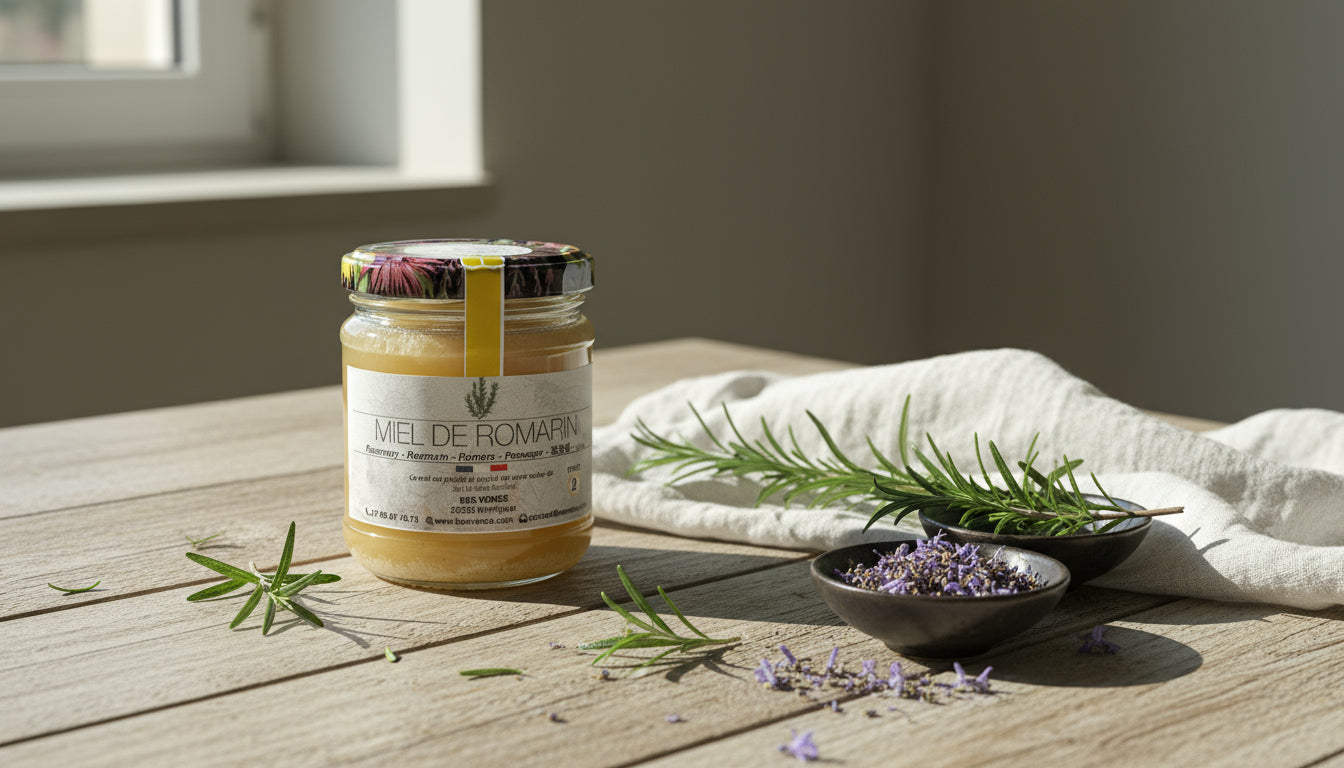 Miel de Romarin : Un Nectar Méditerranéen aux Senteurs de Garrigue