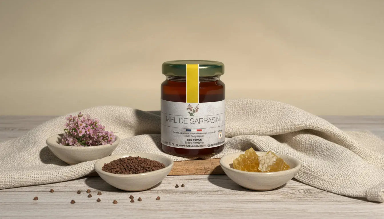 Le Miel de Sarrasin : Le Miel Noir de Caractère BEE VENCE